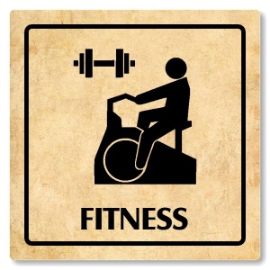 Fitness, 100x100mm, pergamen, Arizona